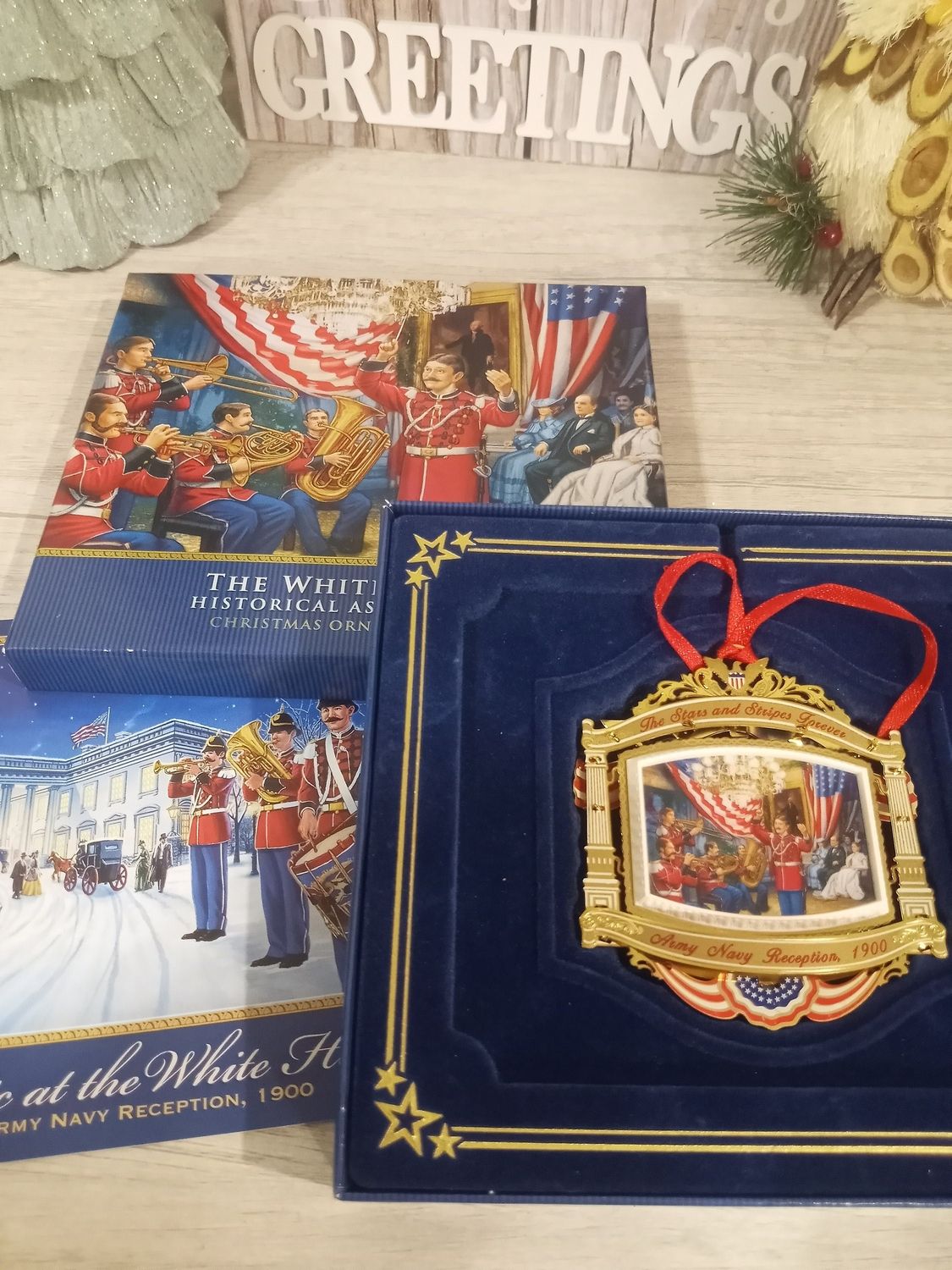 White House 2010 Army and Navy Reception ornament