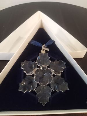 Swarovski 1996 Clear Christmas Ornament #9445-960-001
