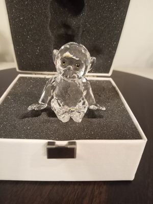 Swarovski Chimpanzee #7618-001 Swarovski Chimpanzee #7618-001