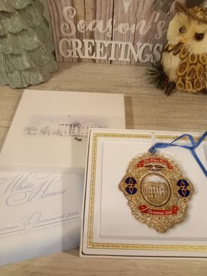 White House 2006 Stain Glass ornament