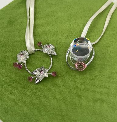 Swarovski Wedding Garland and Top Hat Set #624579