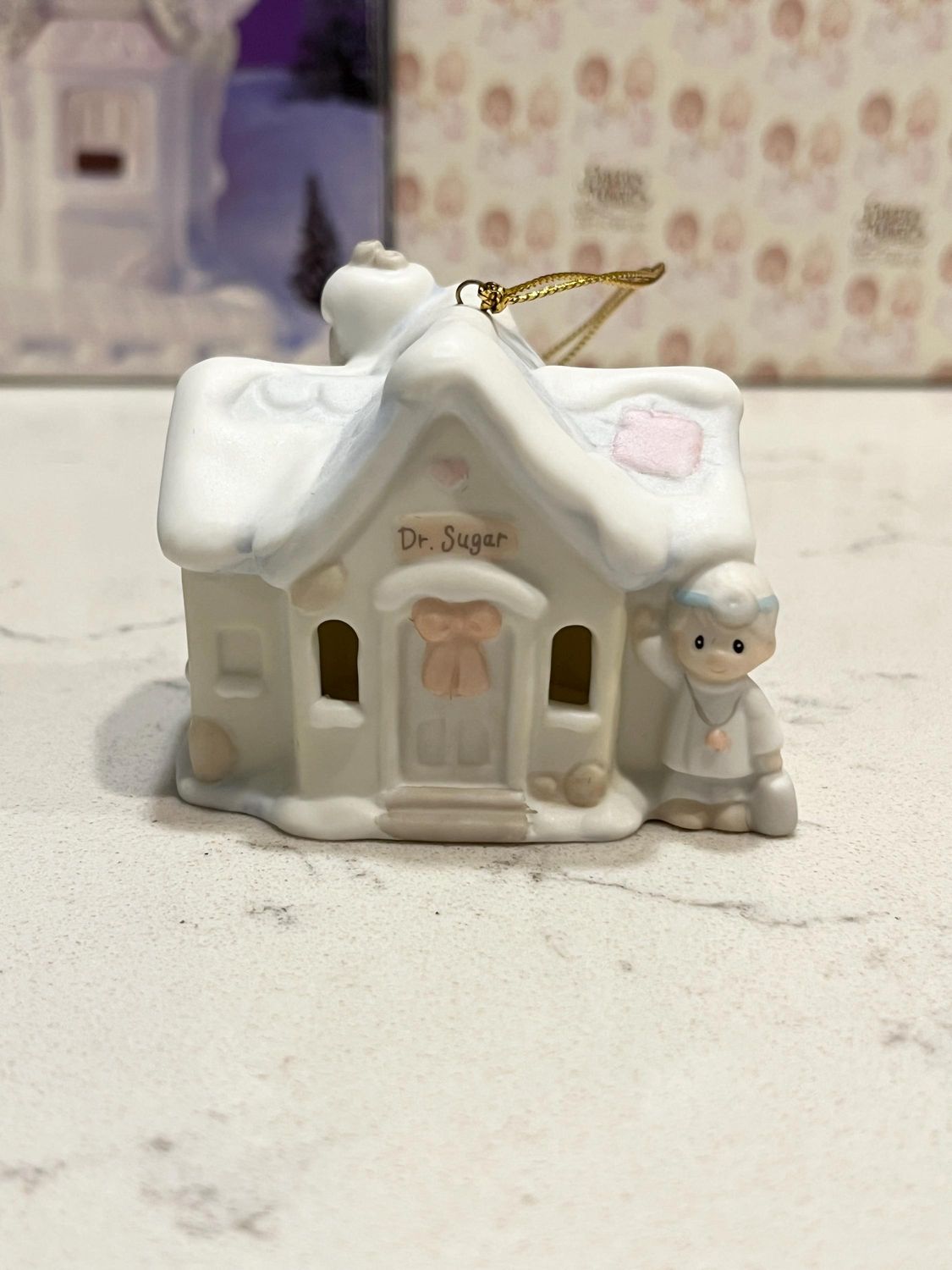 Precious Moments Sugar Town Dr. Sugar Office Ornament #530441