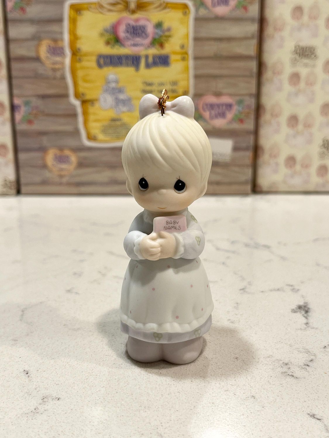 Precious Moments The Good Lord Always Delivers Ornament #527165 Precious Moments The Good Lord Always Delivers Ornament #527165