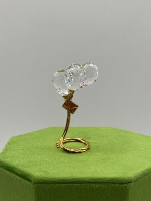 Swarovski Crystal Memories Tri Balloon Gold #191604