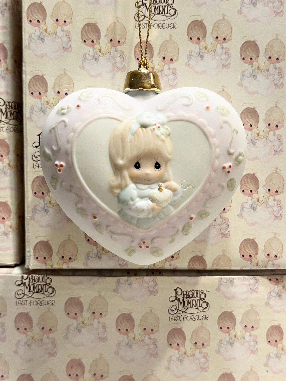 Precious Moments The Most Precious Gift of All Ornament #215520 Limited Edition