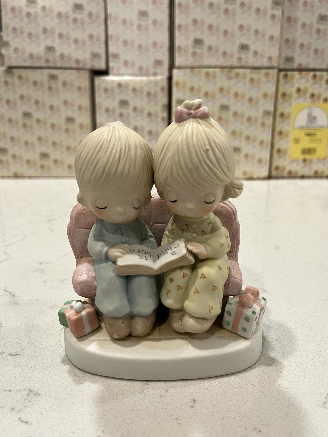 Precious Moments Unto To US A Child Is Born #E2013 *Original 21 Figure*