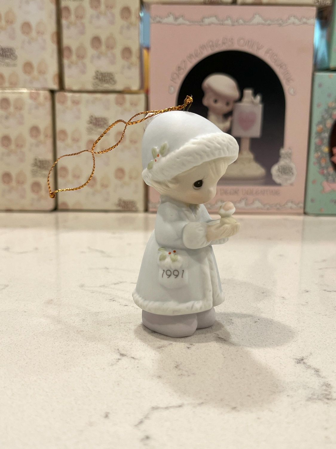 Precious Moments May Your Christmas Be Merry #524174 Special 1991 Issue