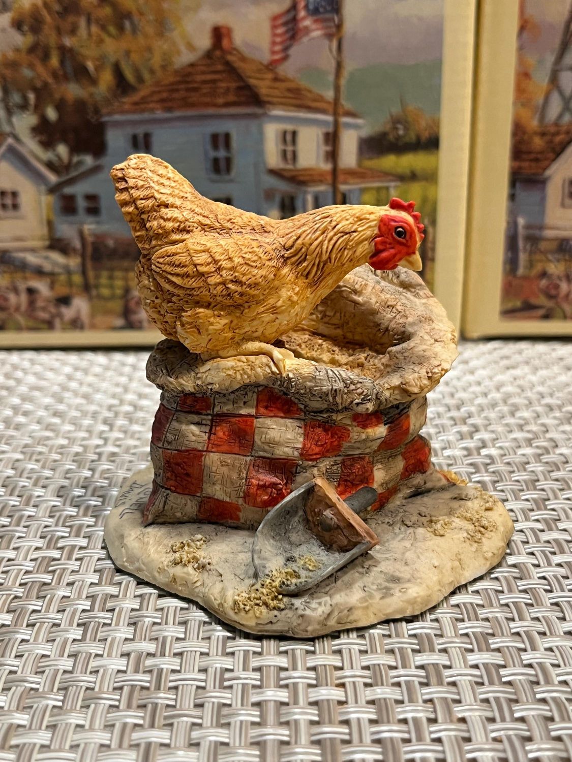 Lowell Davis Collection &quot;Hen Scratch&quot; #225368 *Artist Signed*