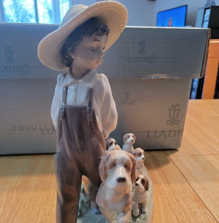 Lladro &quot;Little Explorers&quot; #6828