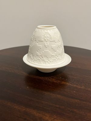 Lladro Cross Stitch Lithophane #7347