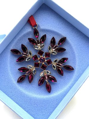 Swarovski Gema Christmas Ornaments (Pick your color)