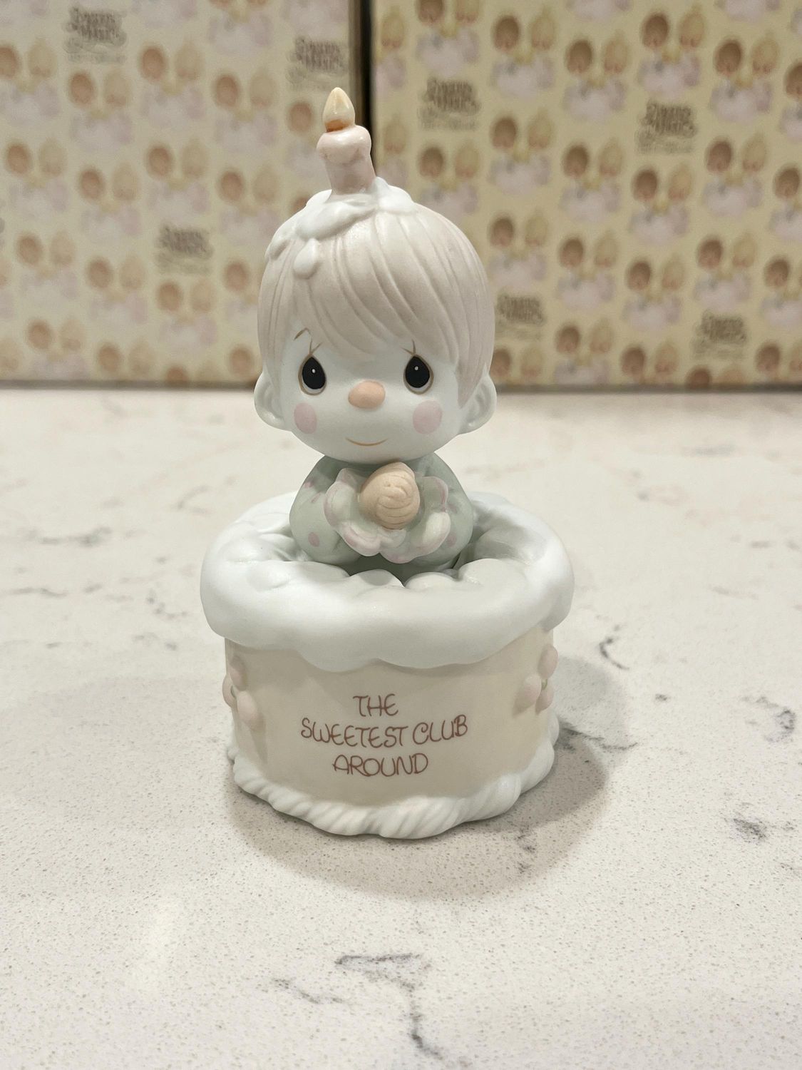 Precious Moments The Sweetest Club Around B0103 Charter Member Figure