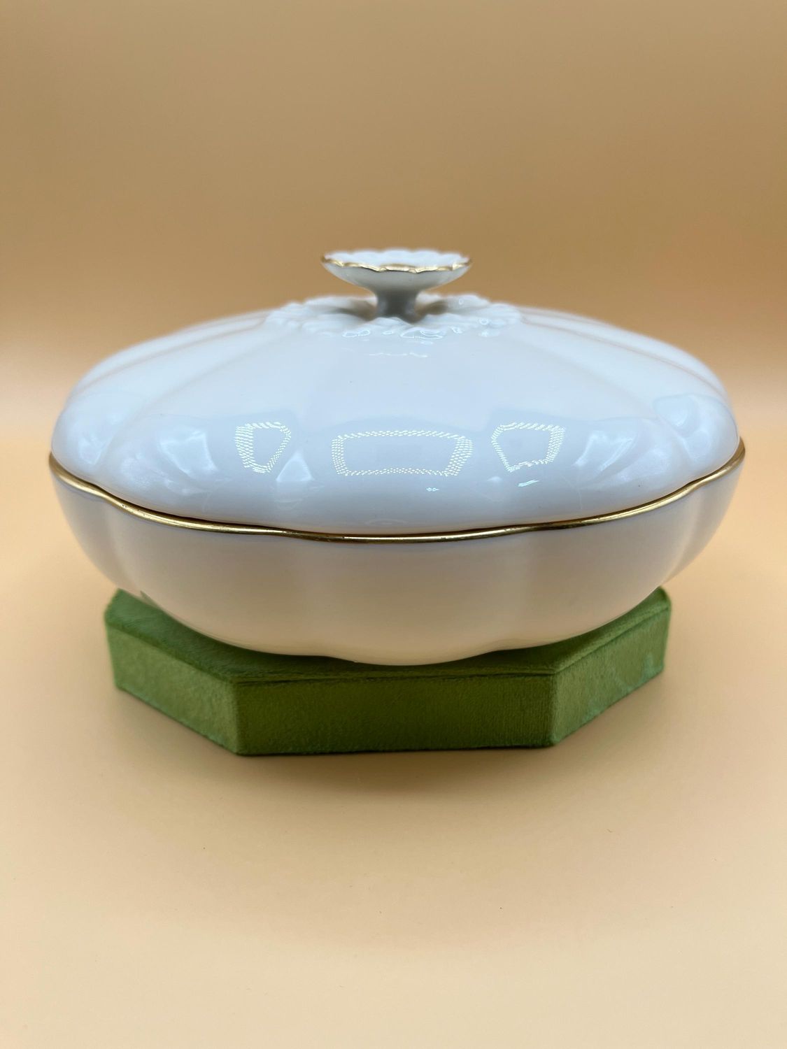 Lenox Primrose Covered Dish 7&quot;