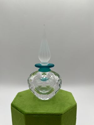 Swarovski Vintage Perfume Bottle Teal Accent #2488582