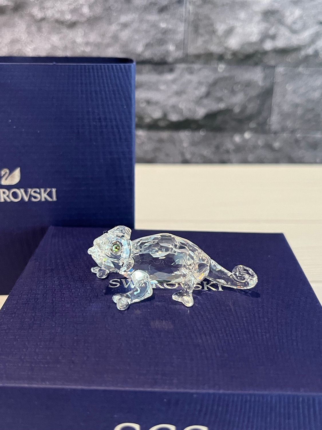 Swarovski Chameleon w/chaton #291134