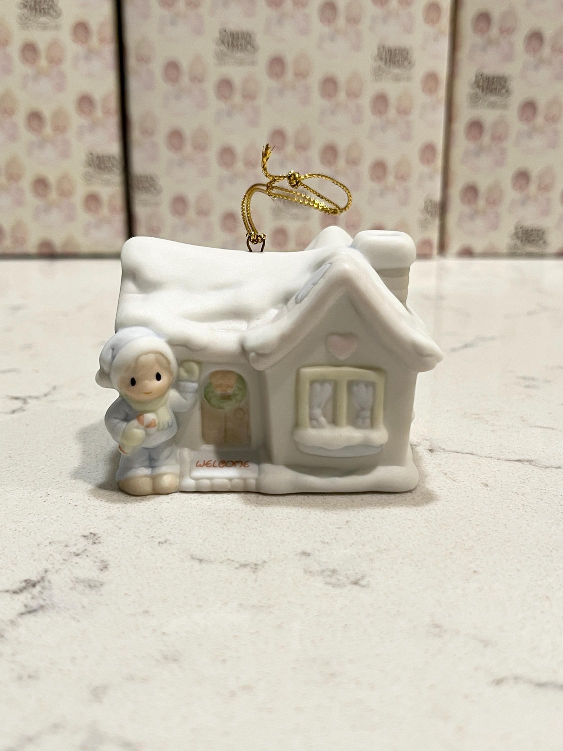 Precious Moments Sugar Town Sam&#39;s House Ornament #530468