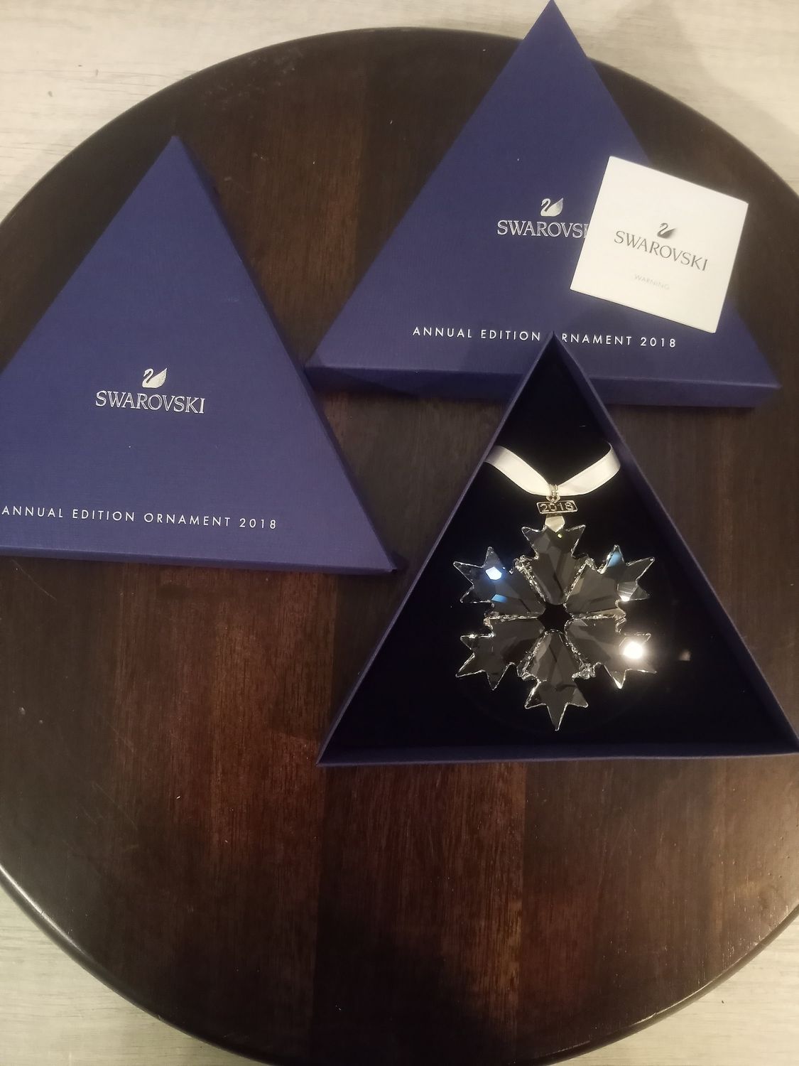 Swarovski Annual 2018 Christmas Ornament Swarovski Annual 2018 Christmas Ornament