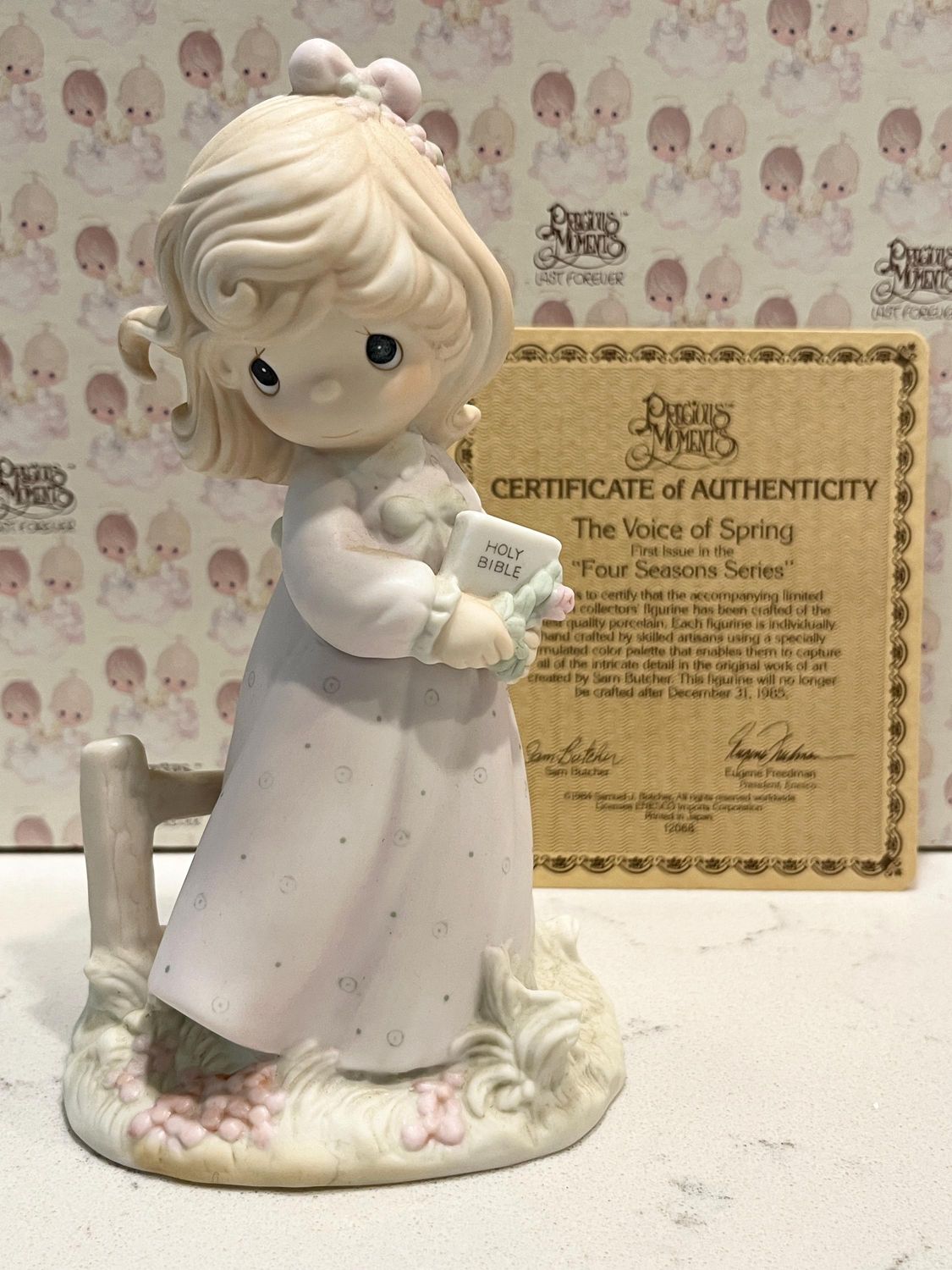 Precious Moments The Voice of Spring Seasonal Series #12068