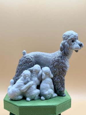 Lladro Mother and Pups #1257