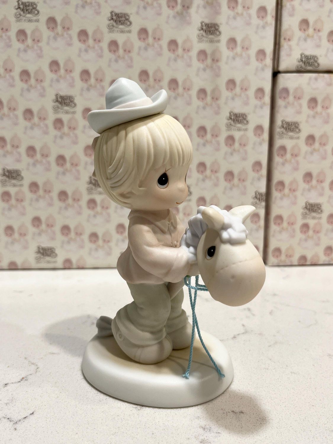 Precious Moments Hope You&#39;re Up and on the Trail Again #521205