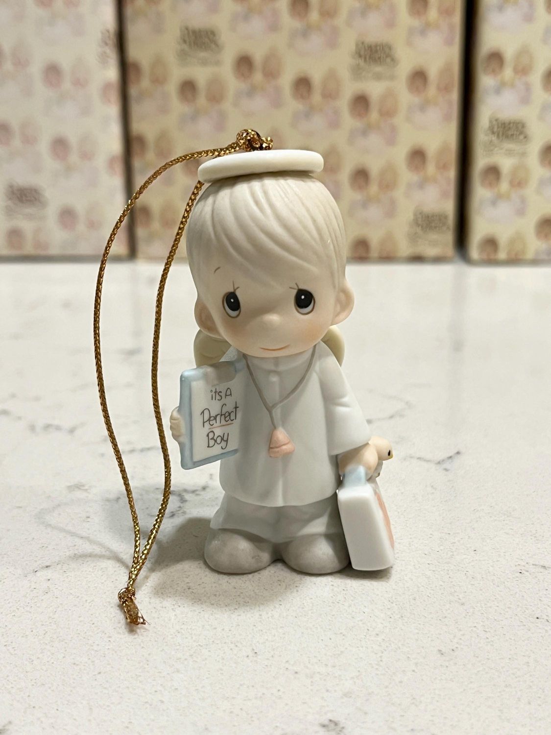 Precious Moments It&#39;s a Perfect Boy Ornament #102415