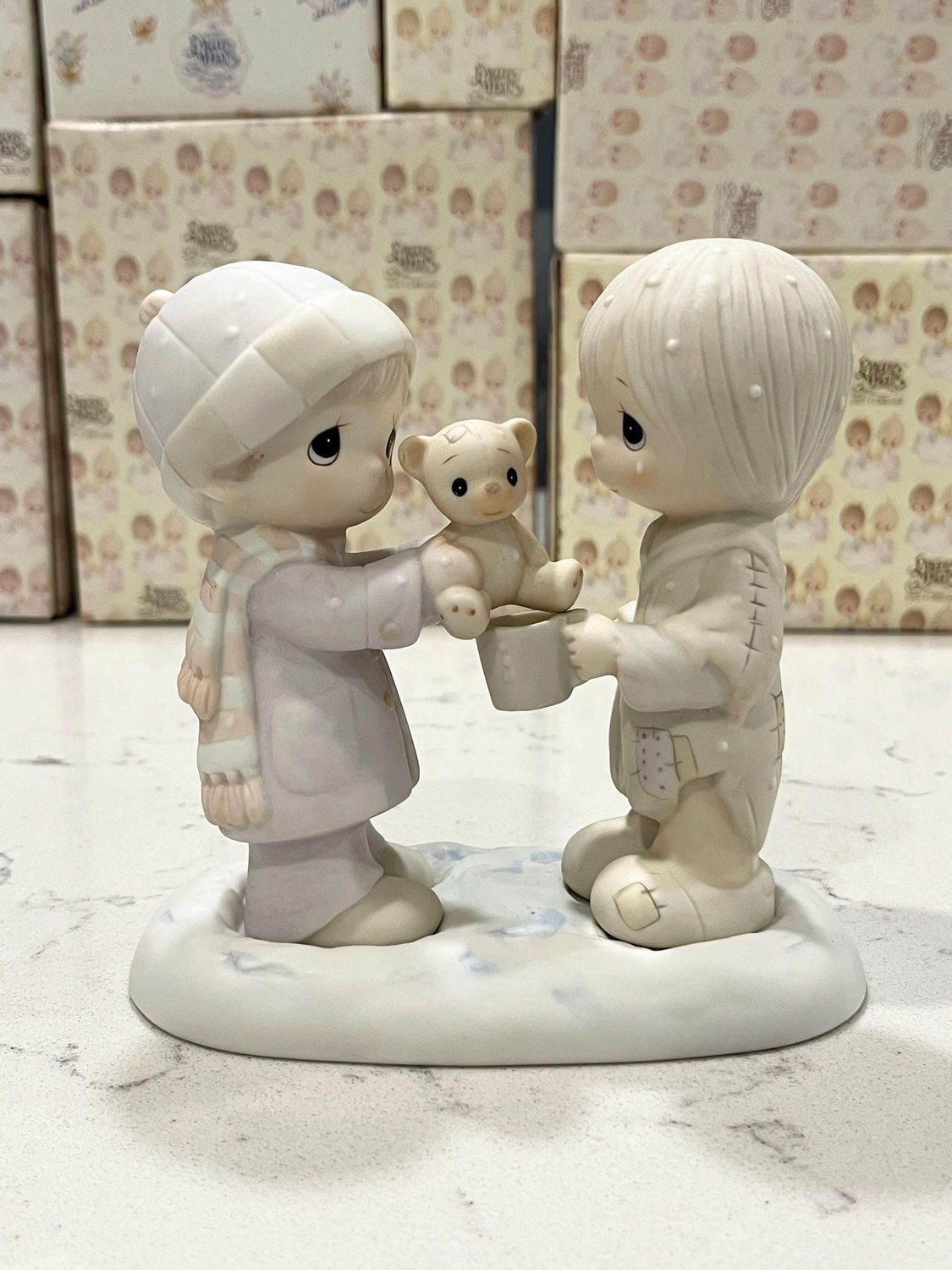 Precious Moments Christmas Time is For Sharing E0504