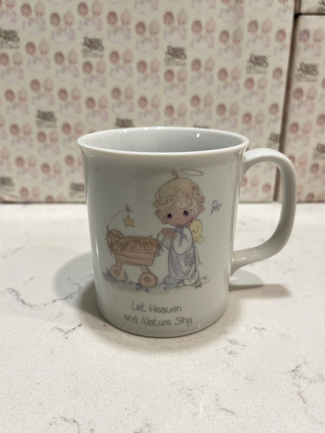 Precious Moments Let Heaven and Nature Sing Coffee Mug #21594