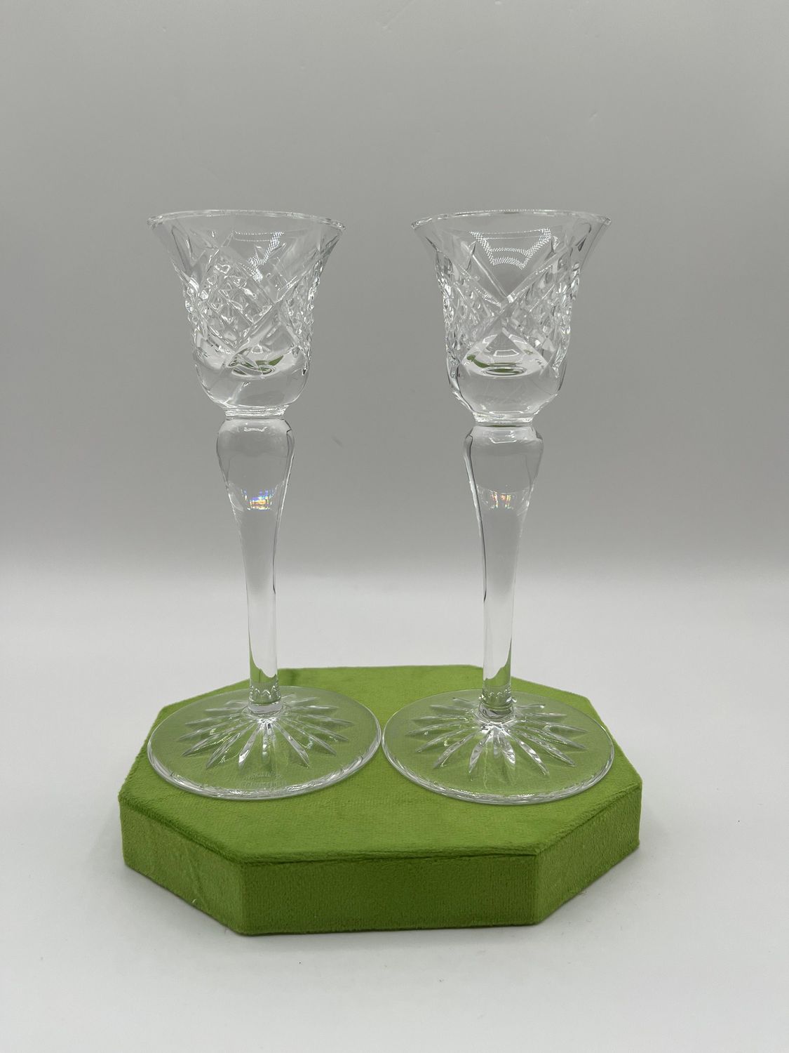 Waterford Nocturne 6" Taper Candlesticks Waterford Nocturne 6" Taper Candlesticks