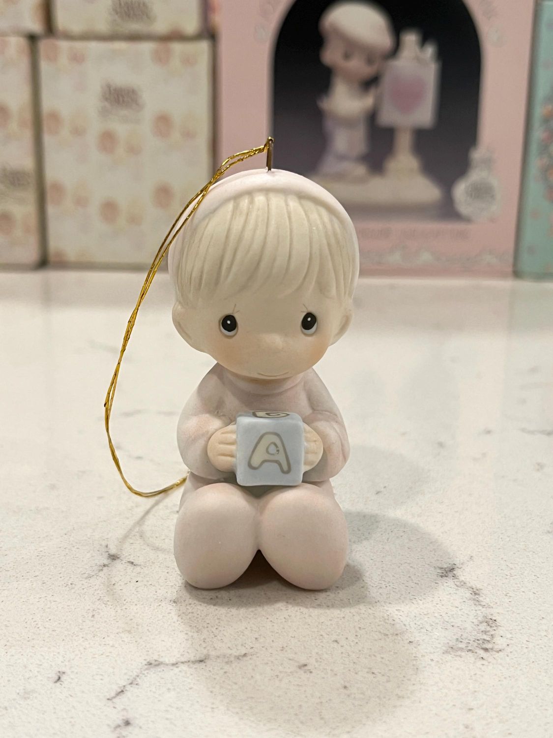 Precious Moments Baby&#39;s First Christmas Ornament #E2372