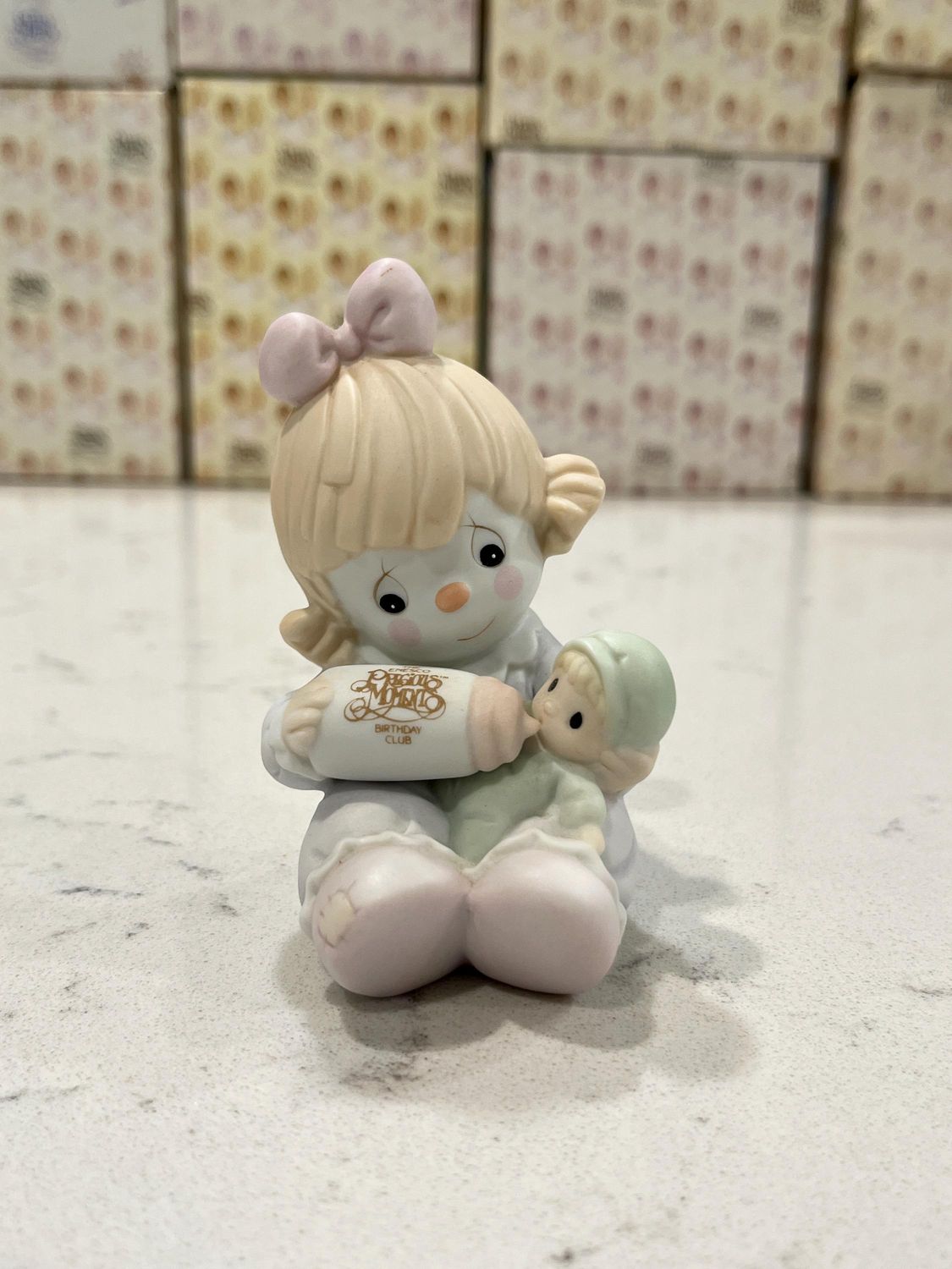 Precious Moments Can&#39;t Get Enough of Our Club 1994 Members Birthday Club Figure B0009