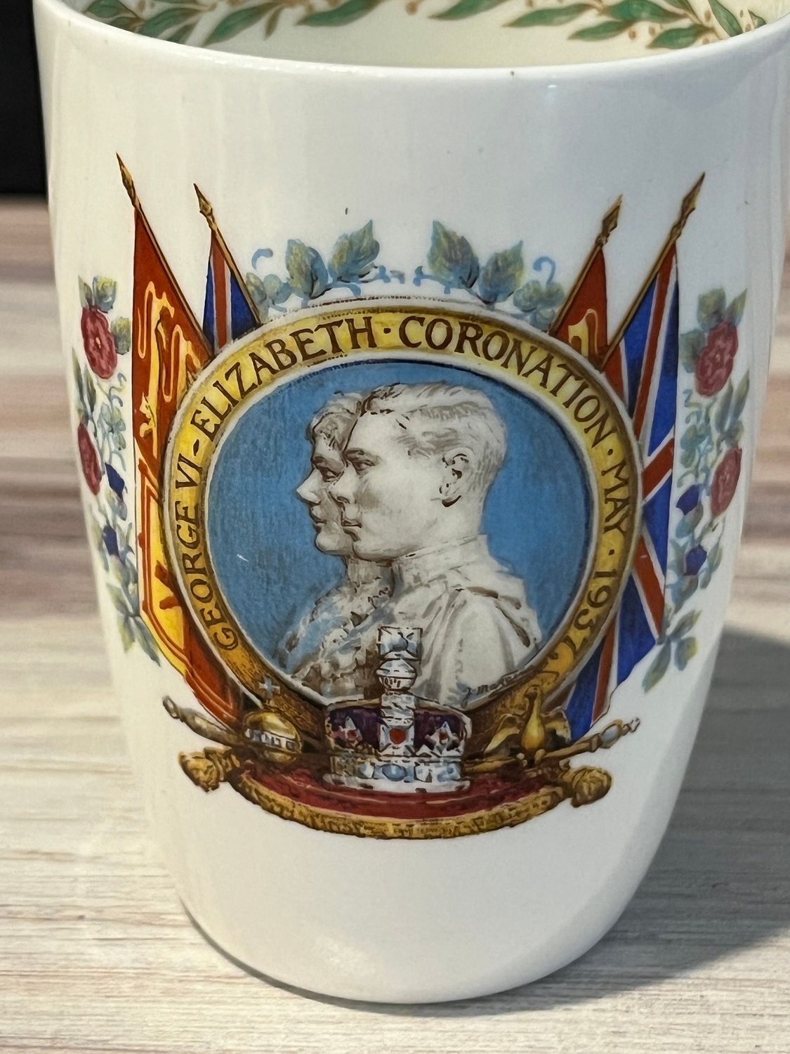 Royal Doulton George VI Coronation Beaker