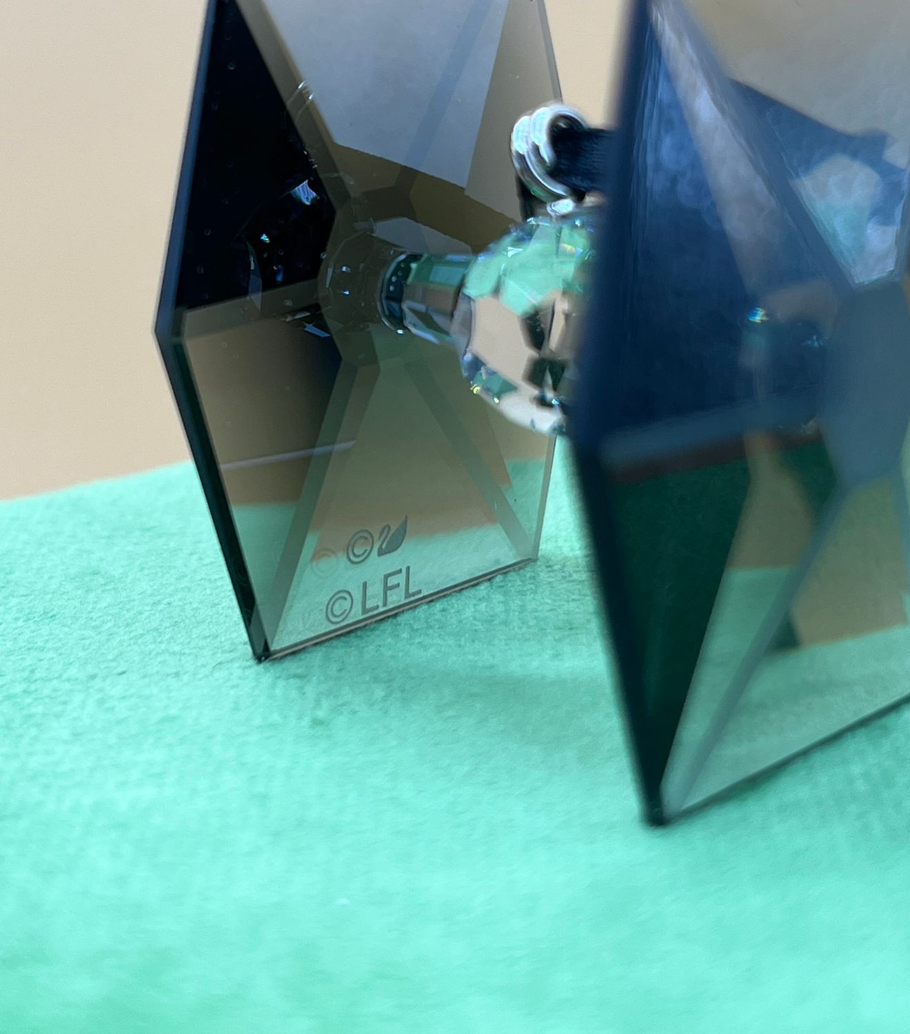Swarovski Star Wars Tie Fighter Christmas Ornament