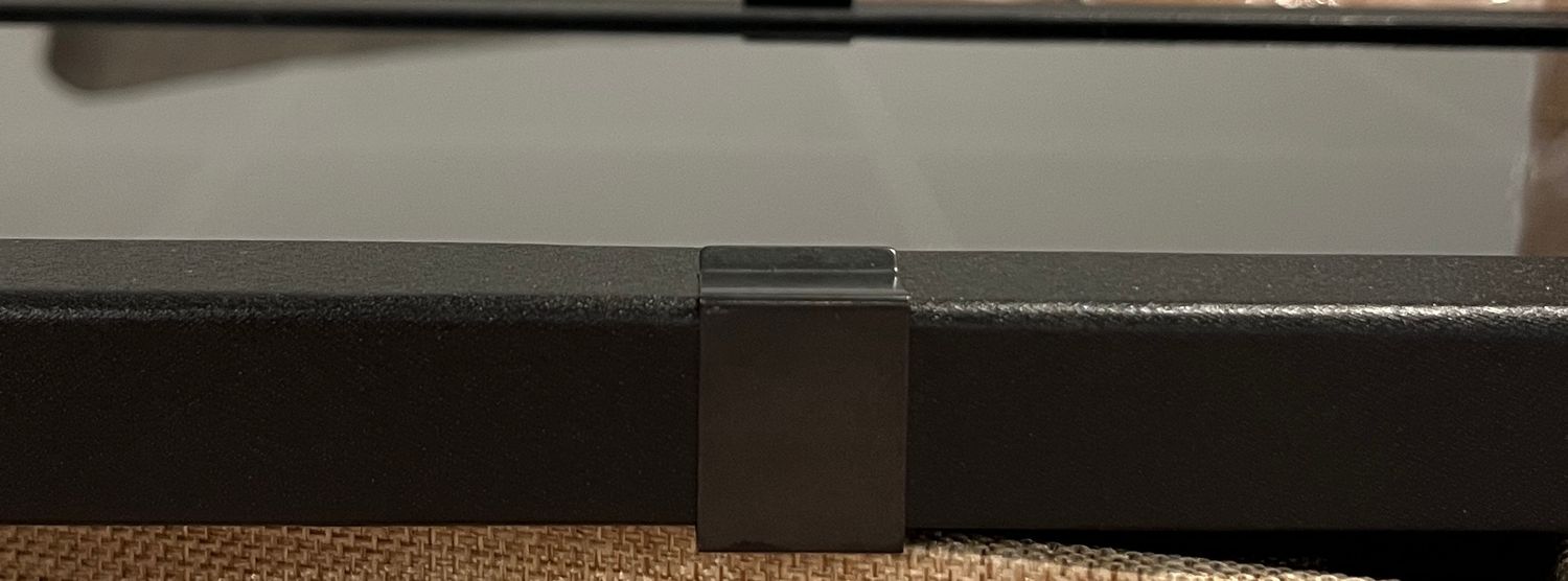 Black Display/Storage Case with Glass Top for Swarovski Christmas Ornaments
