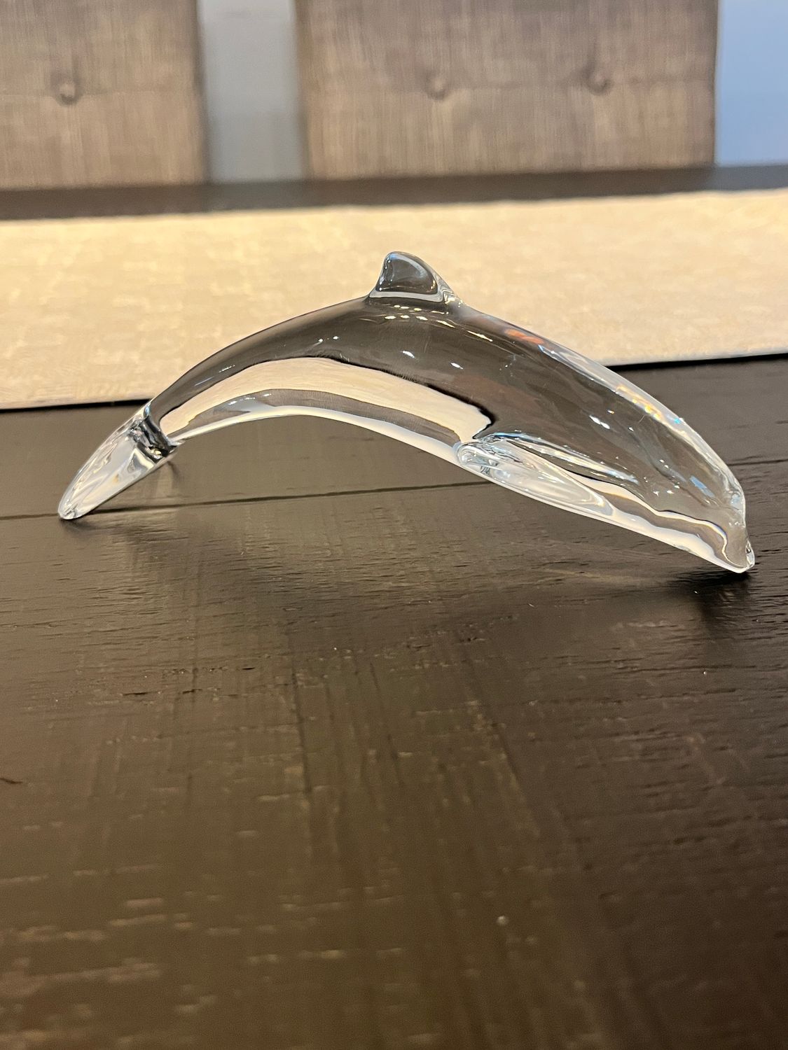 Baccarat Crystal Dolphin