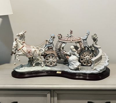 Lladro Cinderella Stroke of Twelve Limited Edition #783/1500 Lladro Cinderella Stroke of Twelve Limited Edition #783/1500