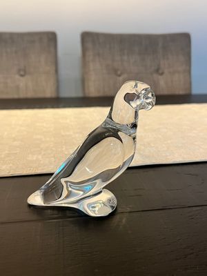 Baccarat Crystal Parrot
