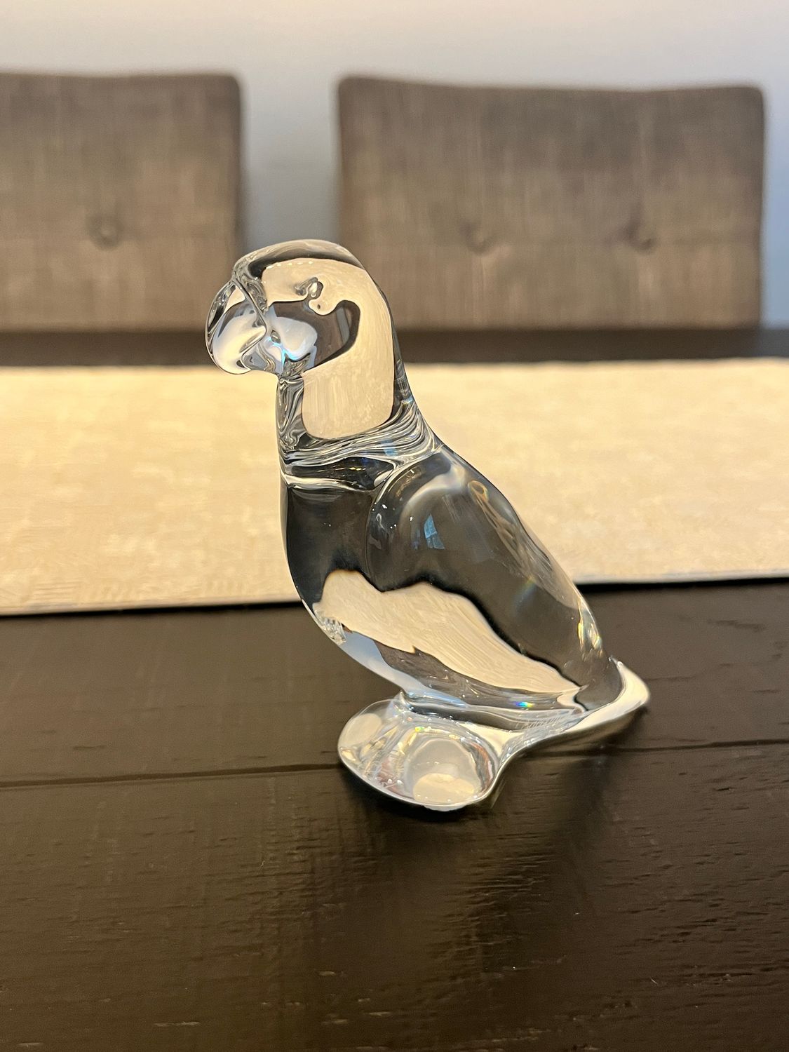 Baccarat Crystal Parrot