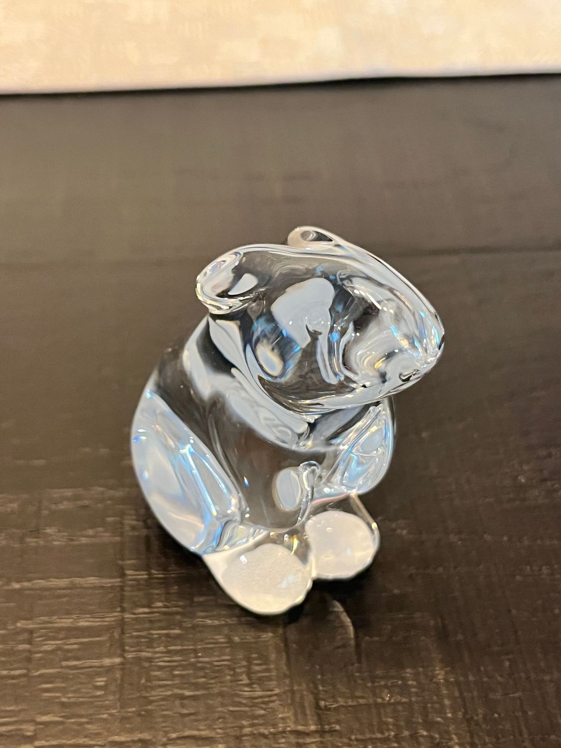 Baccarat Crystal Rabbit