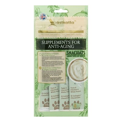 Astkatta 白鰹吞拿魚＋新鮮走地雞肉＋白蝦營養肉泥