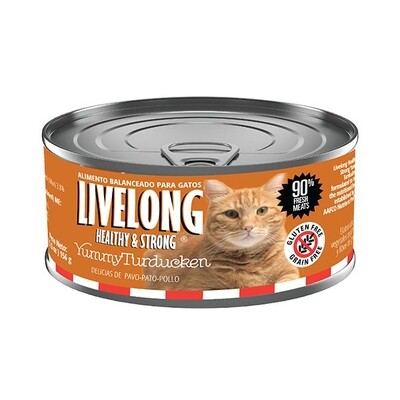 LIVELONG 滋味火雞鴨肉雞肉罐