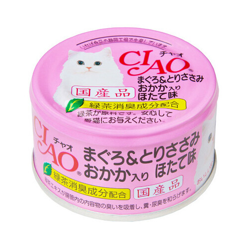CIAO 吞拿魚+雞肉+木魚片+元貝