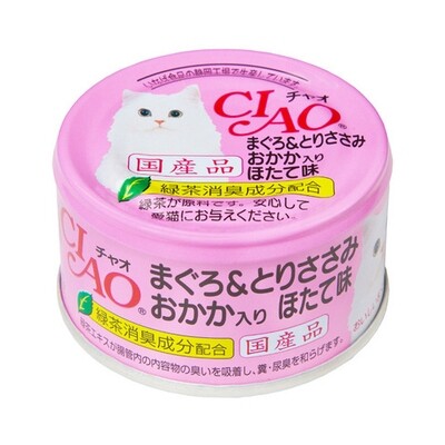 CIAO 吞拿魚+雞肉+木魚片+元貝