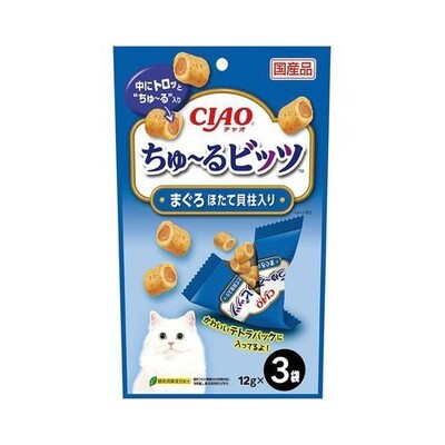 CIAO 吞拿魚+帶子味流心粒粒