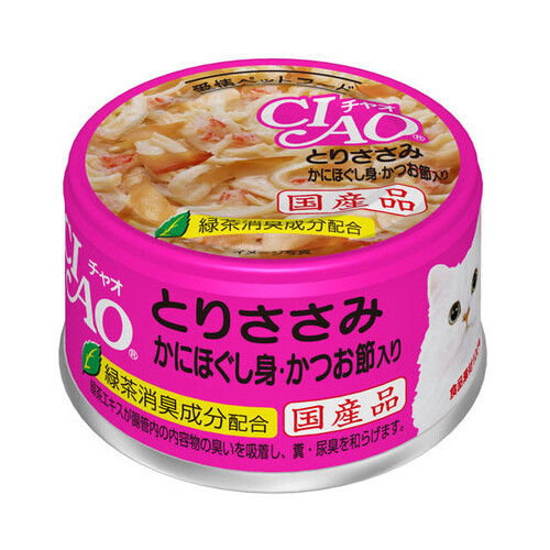 CIAO 雞肉+蟹柳棒鰹魚