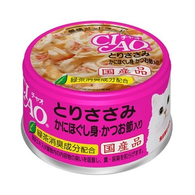 CIAO 雞肉+蟹柳棒鰹魚