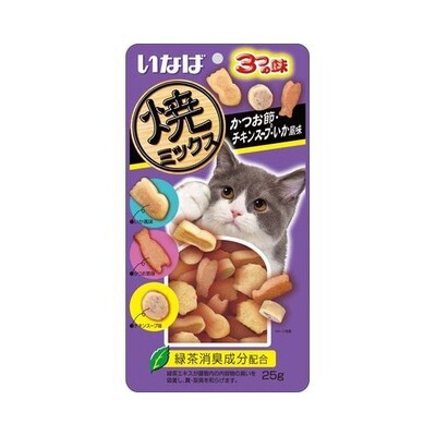 CIAO 鰹魚+雞+魷魚