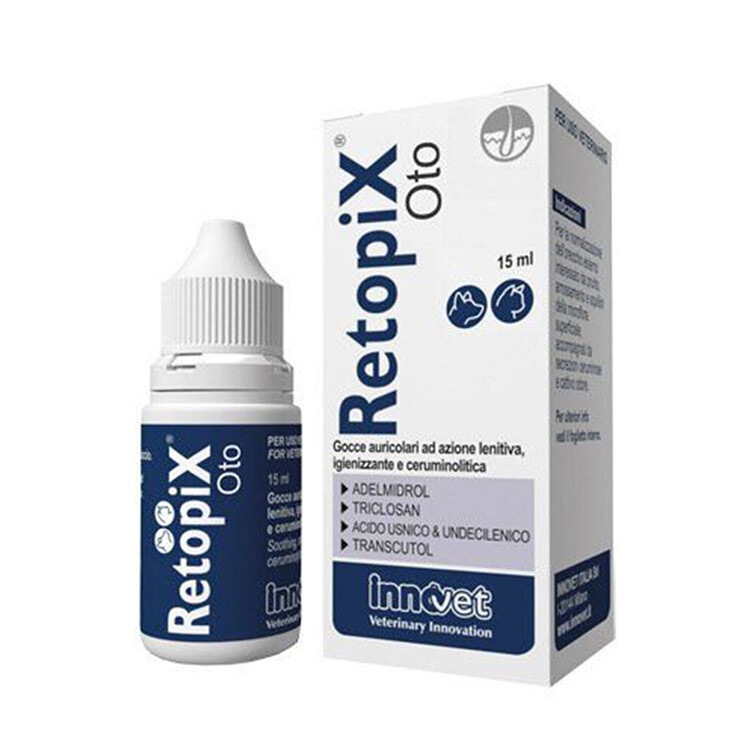 ［抗敏系列］意大利Innovet 意諾膚 – Retopix®Oto Ear Drops 抗敏滴耳液 （15ml）