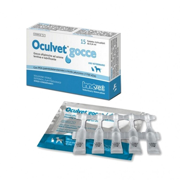 Innovet 意諾膚 Oculvet® 寵物無防腐劑舒緩眼藥水 15支x0.4ml