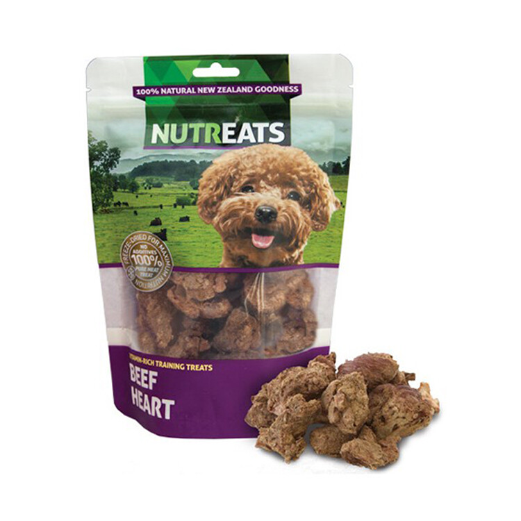 NUTREATS牛心低溫凍乾狗小食 50g