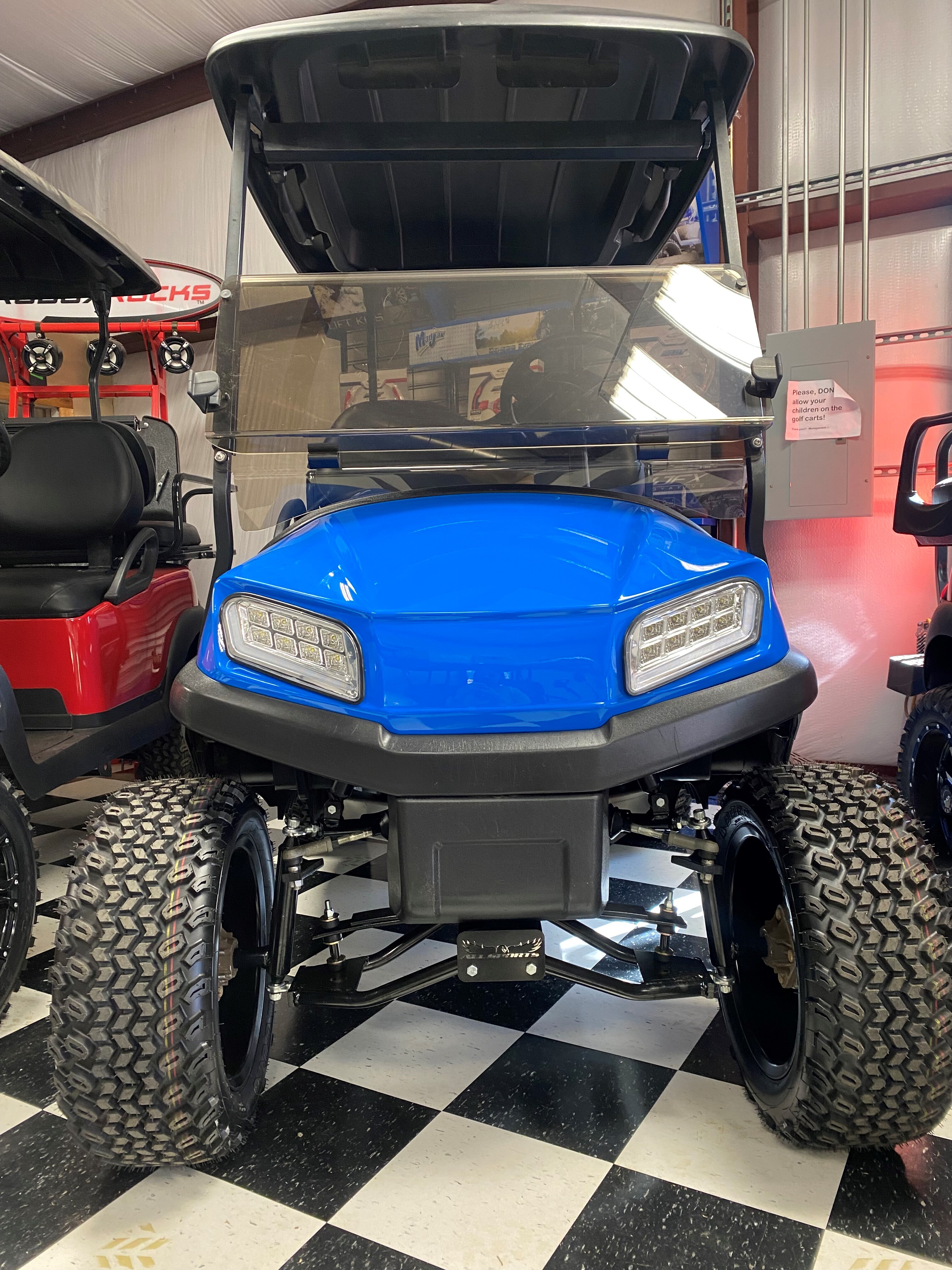 ***SOLD***   2019 CLUB CAR TEMPO- VOODOO BLUE